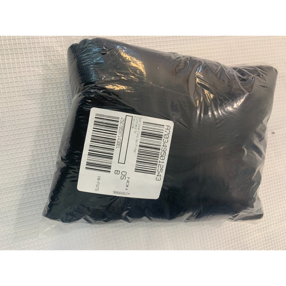 (H-240) Susan Graver Women Top Size L Black Cowl Neck Tunic Pockets QVC - Picture 9 of 9